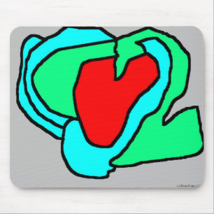 Mousepad Coração