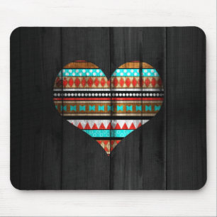 Mousepad Coração asteca