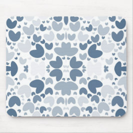 Mousepad Coração azul