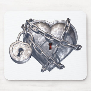 Mousepad Coração blindado