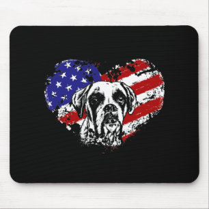 Mousepad Coração Boxer