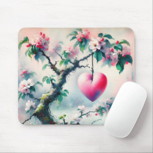 Mousepad Coração da Árvore Crabapple