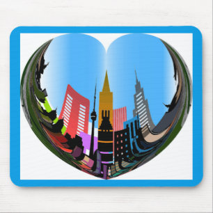 MOUSEPAD CORAÇÃO DA CIDADE
