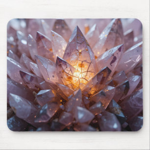Mousepad Coração de Cristal Radiante