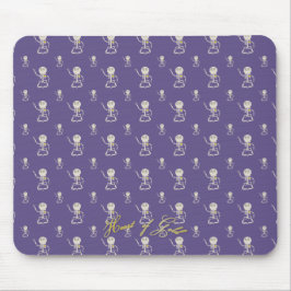 Mousepad Coração de Ouro