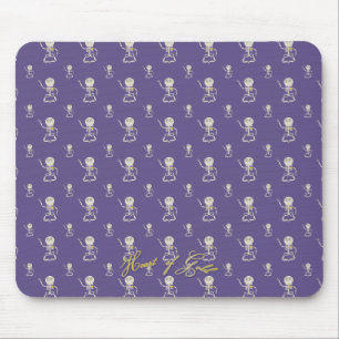 Mousepad Coração de Ouro