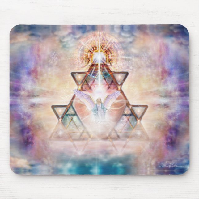 Mousepad Coração do anjo (Frente)