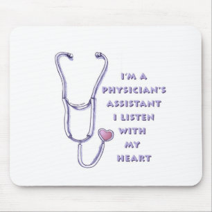 Mousepad Coração do assistente do médico