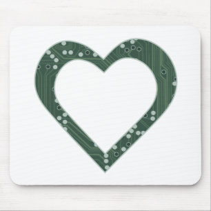 Mousepad Coração do conselho de Circuito