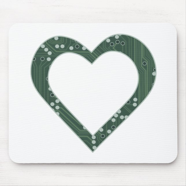 Mousepad Coração do conselho de Circuito (Frente)