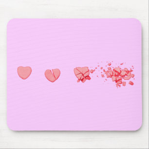 Mousepad Coração Doces Esmagado