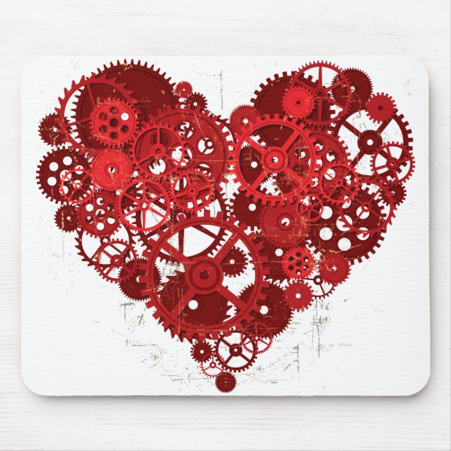 Mousepad Coração_engrenagens_01 (Frente)