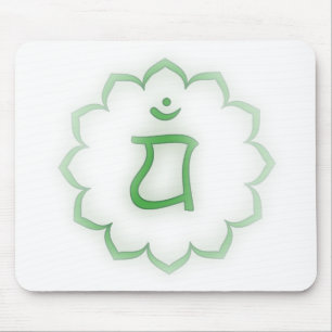 Mousepad Coração Estenciada Chakra - Anahata