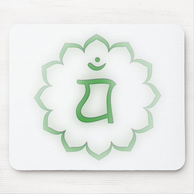 Mousepad Coração Estenciada Chakra - Anahata (Frente)