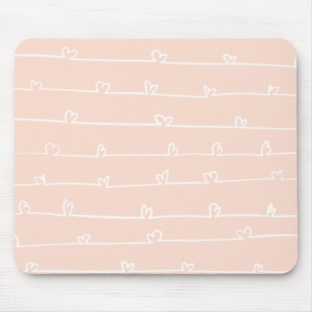 Mousepad Coração fofo (Frente)