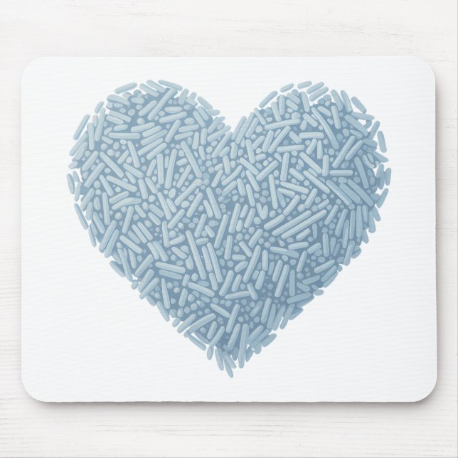Mousepad Coração Grito Sprinkle | Baby Sprinkle (Frente)