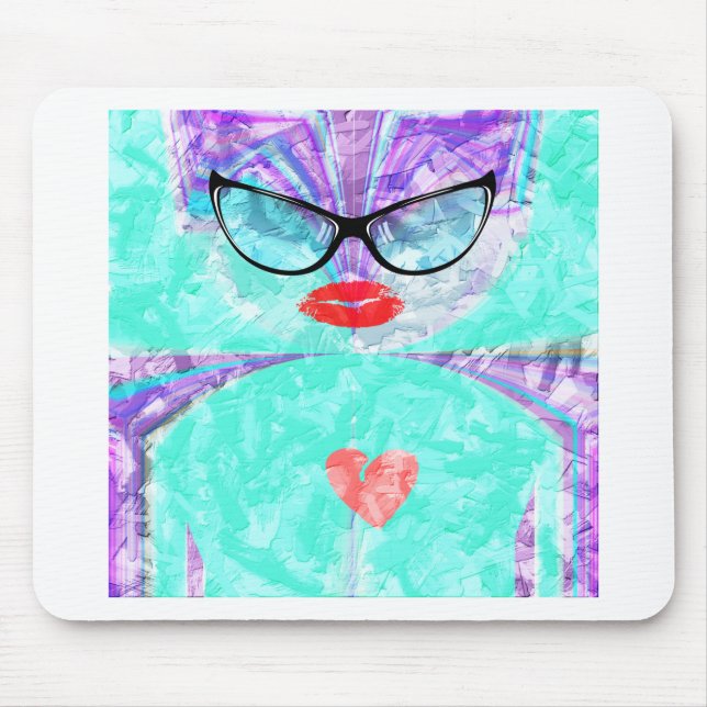 Mousepad Coração perfeito (Frente)