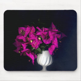 Mousepad Coração rosa no preto
