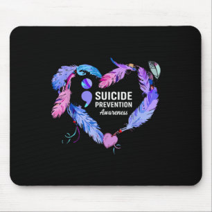 Mousepad Coração, Sensibilização para a Prevenção do Suicíd