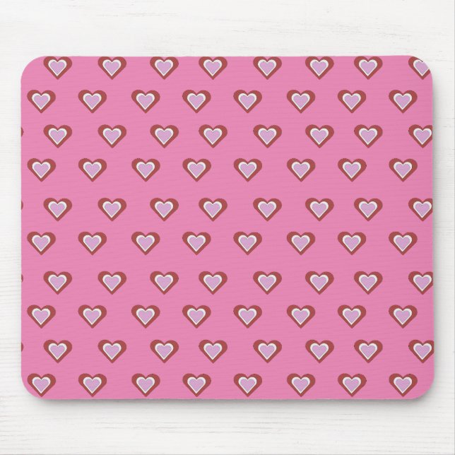 Mousepad Corações (Frente)
