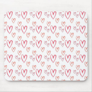 Mousepad Corações