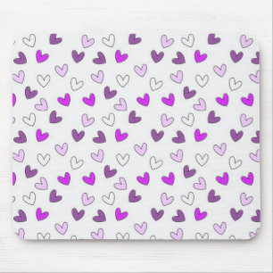 Mousepad Corações