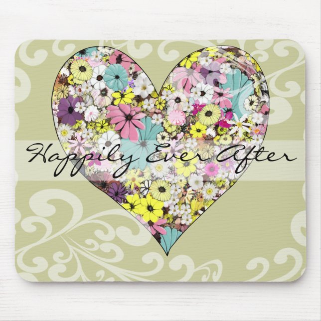 Mousepad Corações (Frente)