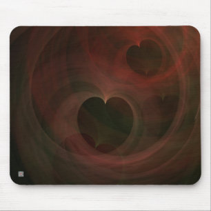 Mousepad Corações Brilhantes