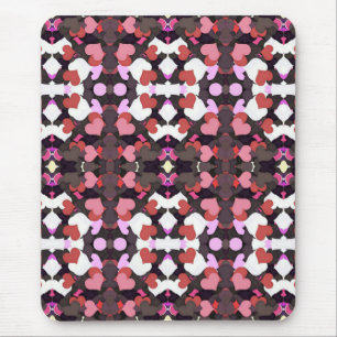 MOUSEPAD CORAÇÕES COM AMOR