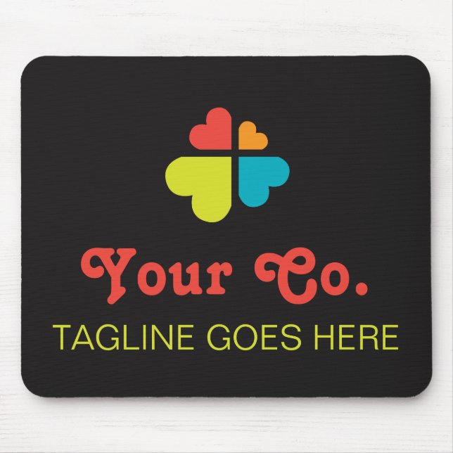 Mousepad Corações Cruz (Frente)