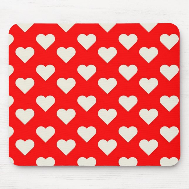 Mousepad Corações do namorados (Frente)