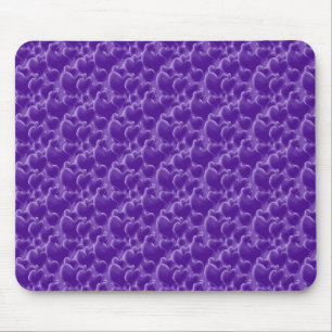 Mousepad Corações Roxos