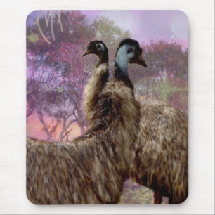 Mousepad Coragem Com O Emus,