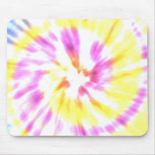 Mousepad Corante amarelo e rosa