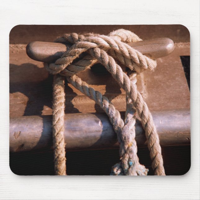 Mousepad Corda amarrada a um laço do barco (Frente)