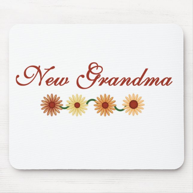 Mousepad Corda da avó nova das flores (Frente)