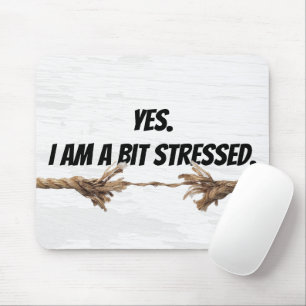 Mousepad Corda de Estresse e Cotação