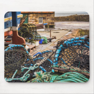 Mousepad Cordas e potes de lagosta Pittenweem, Scotland