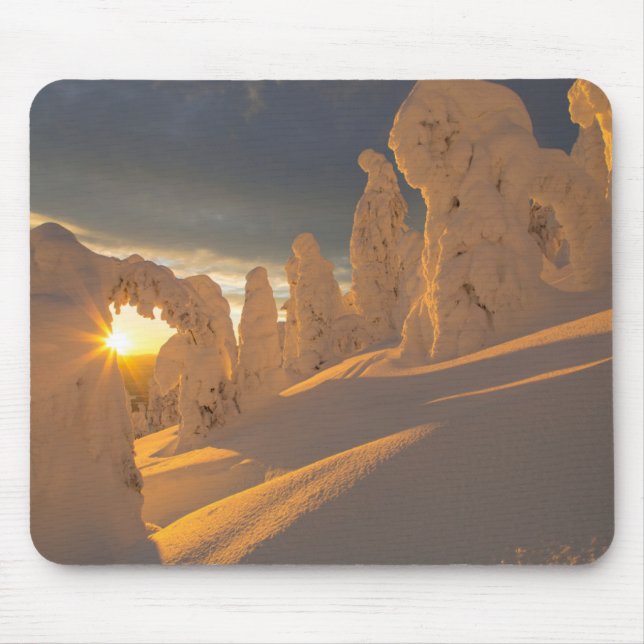 Mousepad Cordilheira | Whitefish, Montana (Frente)