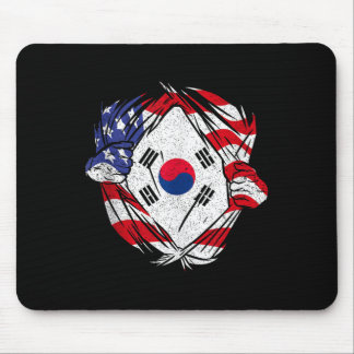 Mousepad Coreia do Sul Amor Coreia do Sul Orgulho Coreano P