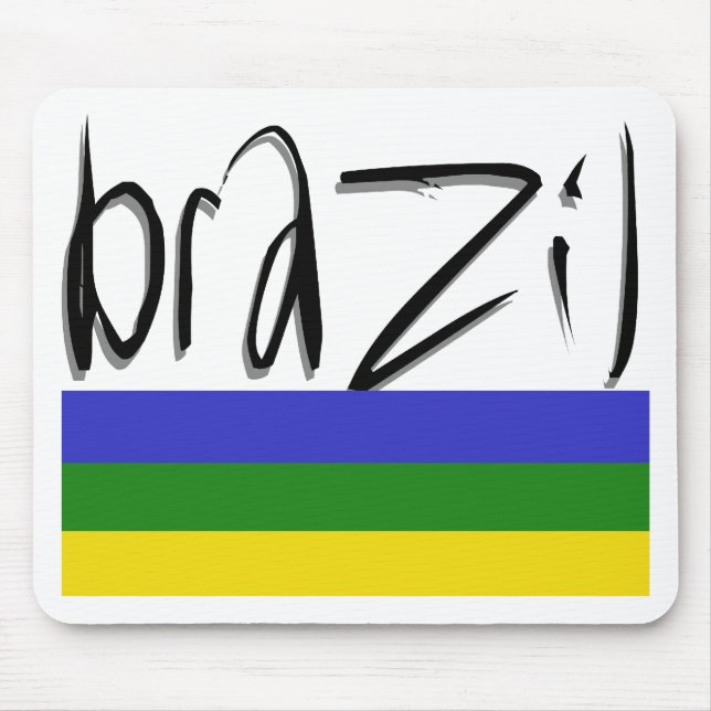 Mousepad Cores de Brasil! (Frente)