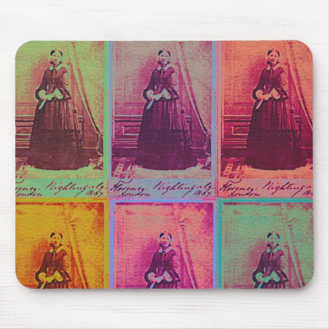 Mousepad Cores de Florence Nightingale (Frente)