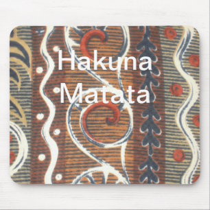 Mousepad Cores de Motif de Ornamento Tradicional em Vintage