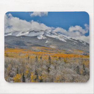 Mousepad Cores de Outono Álamo & Montanhas Rochosas, Col