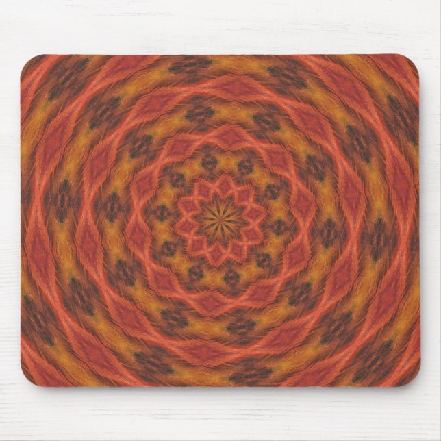 Mousepad Cores de outono do Caleidoscópio (Frente)