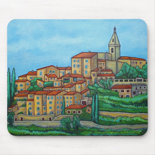 Mousepad Cores do mouse Crillon-le-Brave, Provença (Frente)