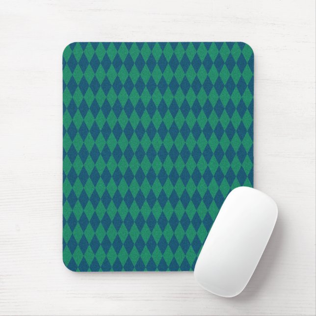 Mousepad Cores do Oceano Brilho Diamante (Com mouse)