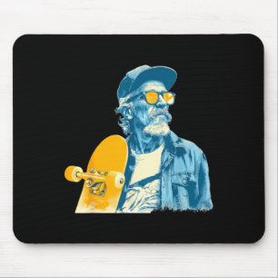 Mousepad Cores do Skate do Vovô Legal Gráfico
