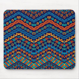 Mousepad Cores funerárias de padrão étnico africano