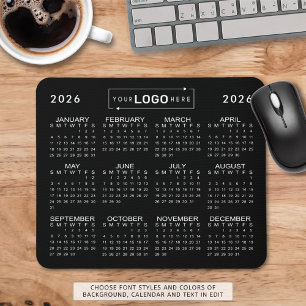 Mousepad Cores Personalizadas do Logotipo de Retângulo Simp